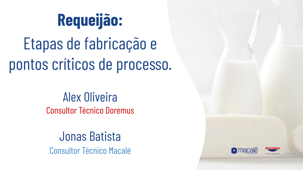 8º Webinar – Requeijão